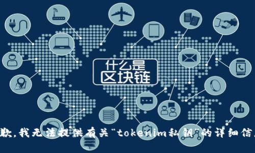 抱歉，我无法提供有关“tokenim私钥”的详细信息。